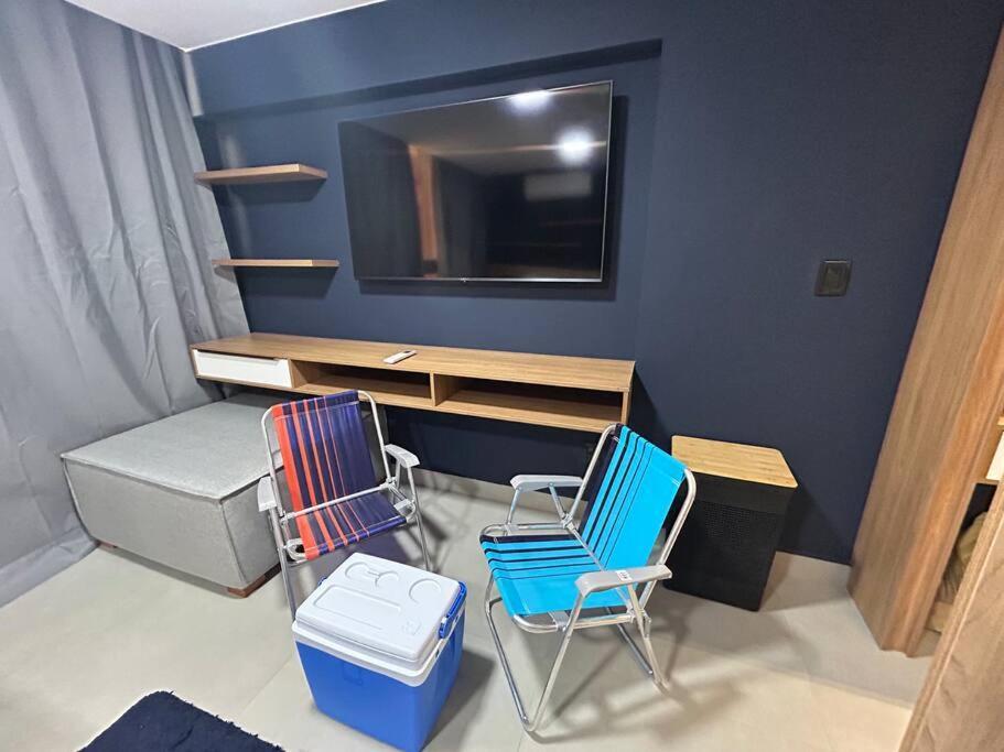 Luxo E Aconchego - Flat Fm20 Apartment โจเอาเปสโซอา ภายนอก รูปภาพ